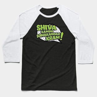 Shiva Blast Baseball T-Shirt